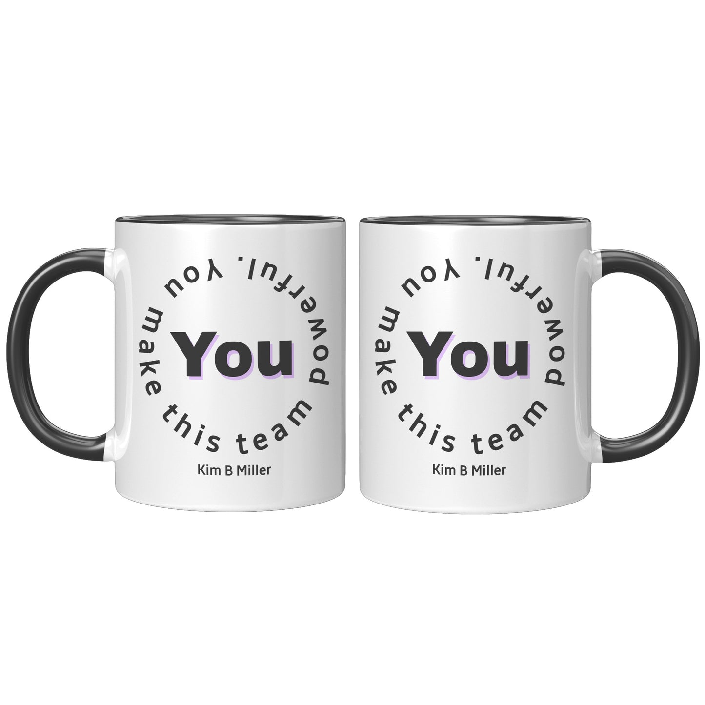 Team Powerful Accent Mug