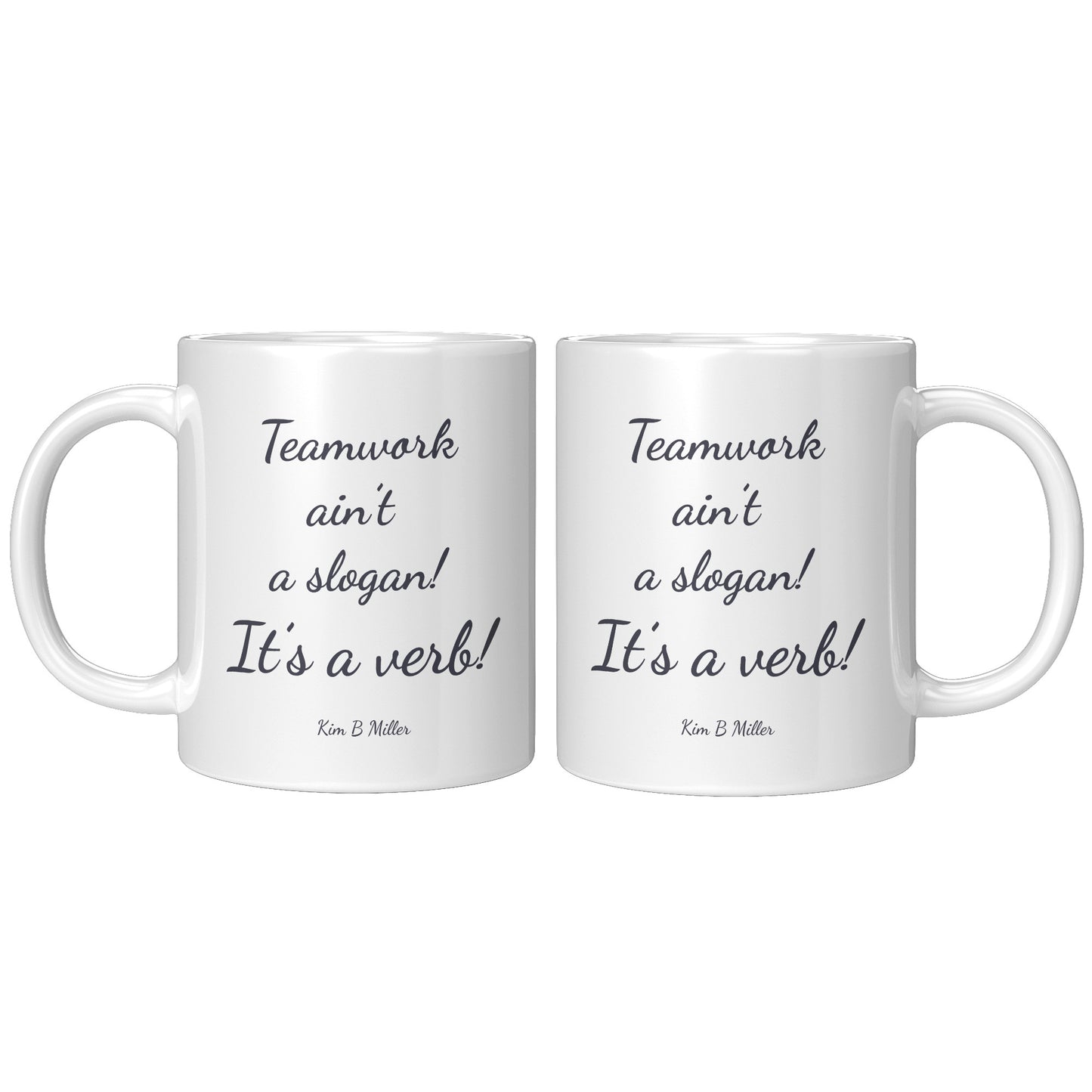 Teamwork Accent Mug