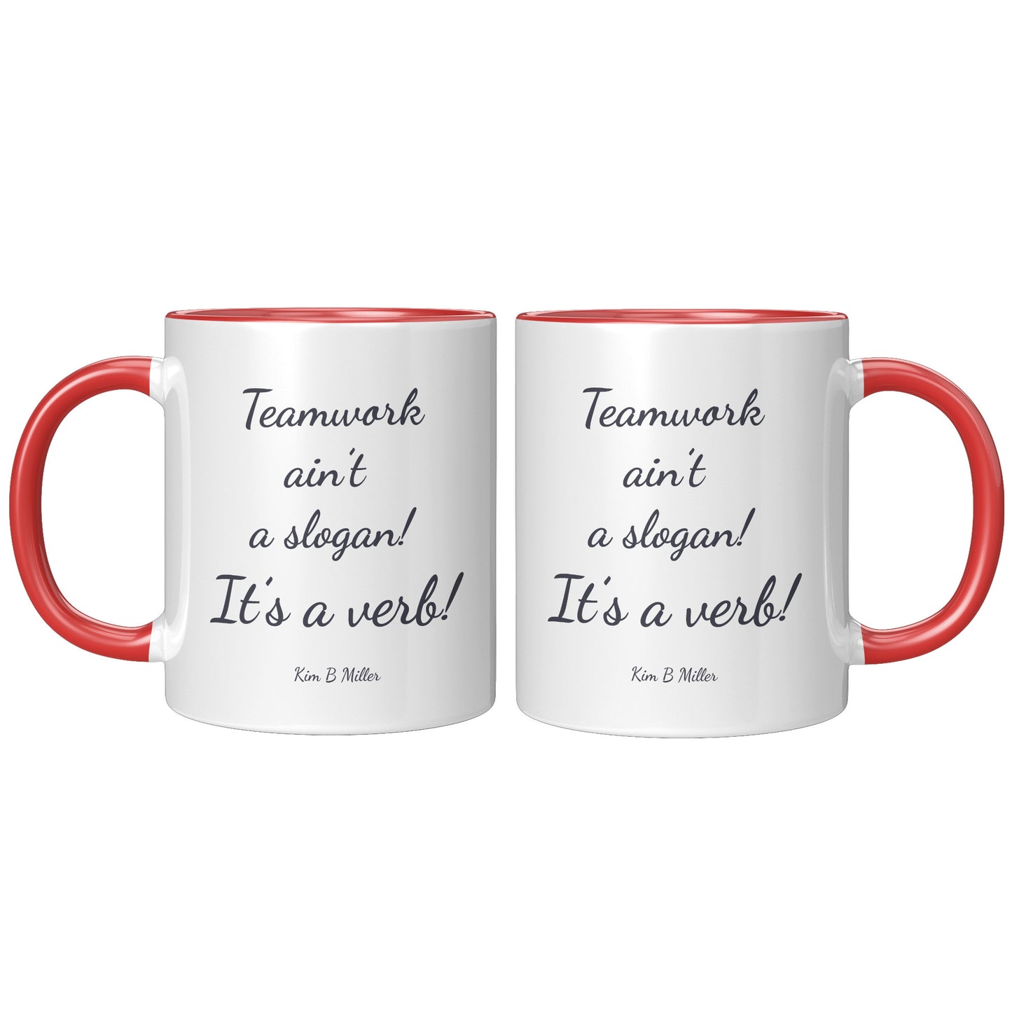 Teamwork Accent Mug