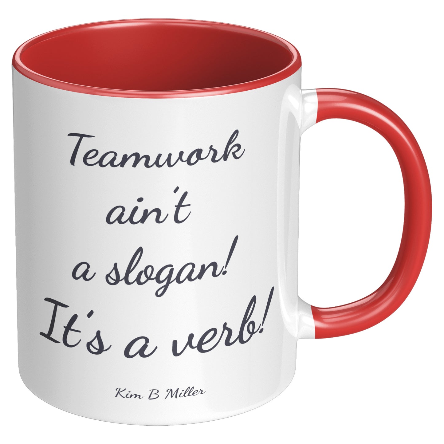 Teamwork Accent Mug