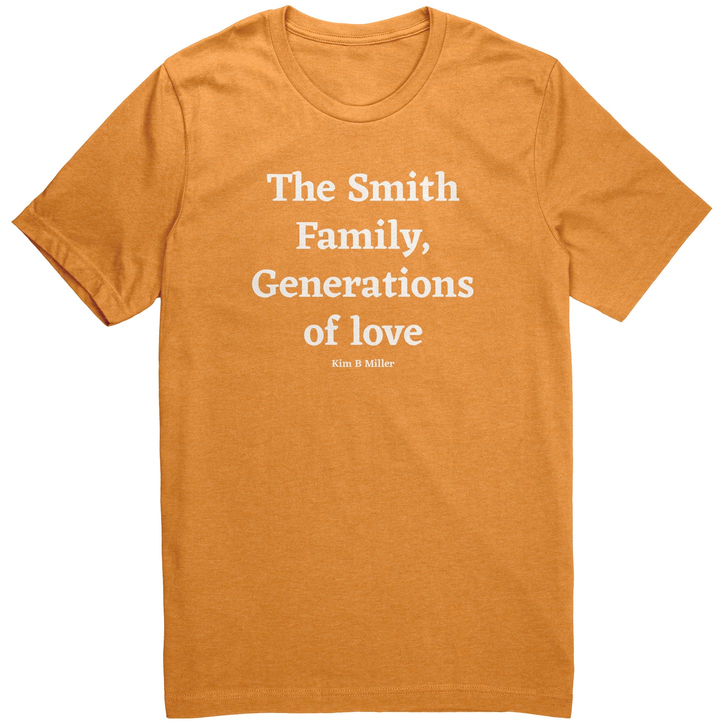 The Smiths, (Family) Generations B: Canvas Unisex CVC(Front)