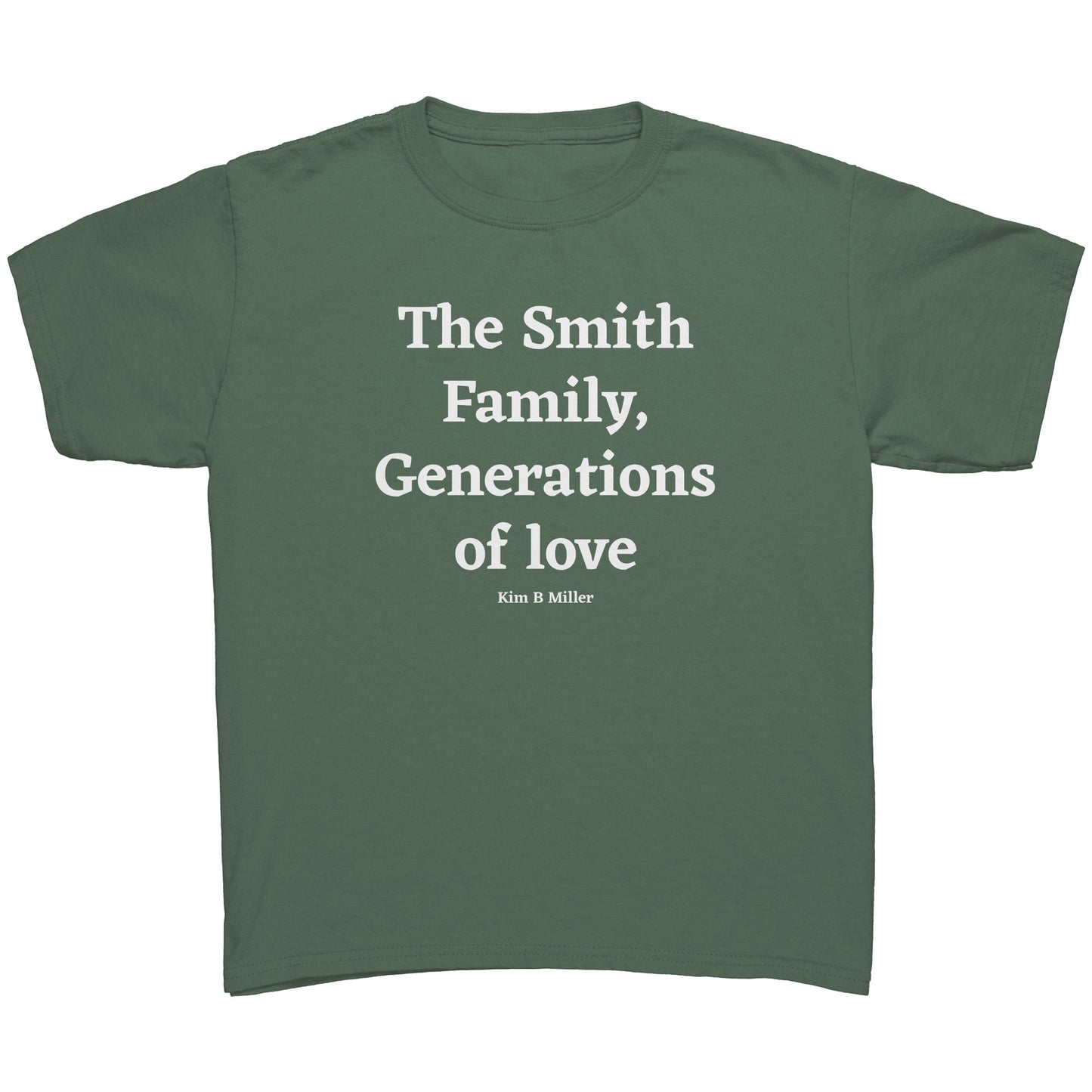 The Smiths, (Family) Generations B: Gildan Youth Shirt(Front)