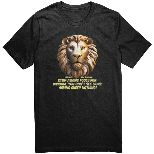 Haiku Fools/Wisdom Canvas Unisex CVC-B