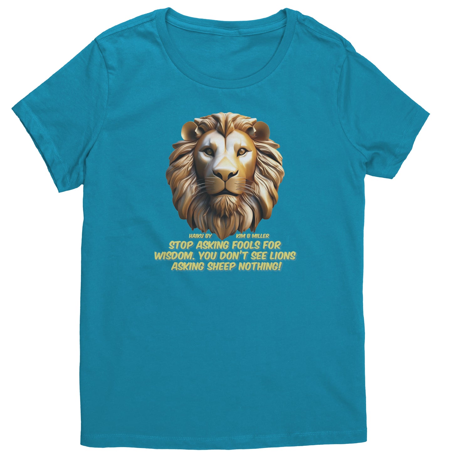 Haiku Fools/Wisdom Canvas Unisex CVC-A