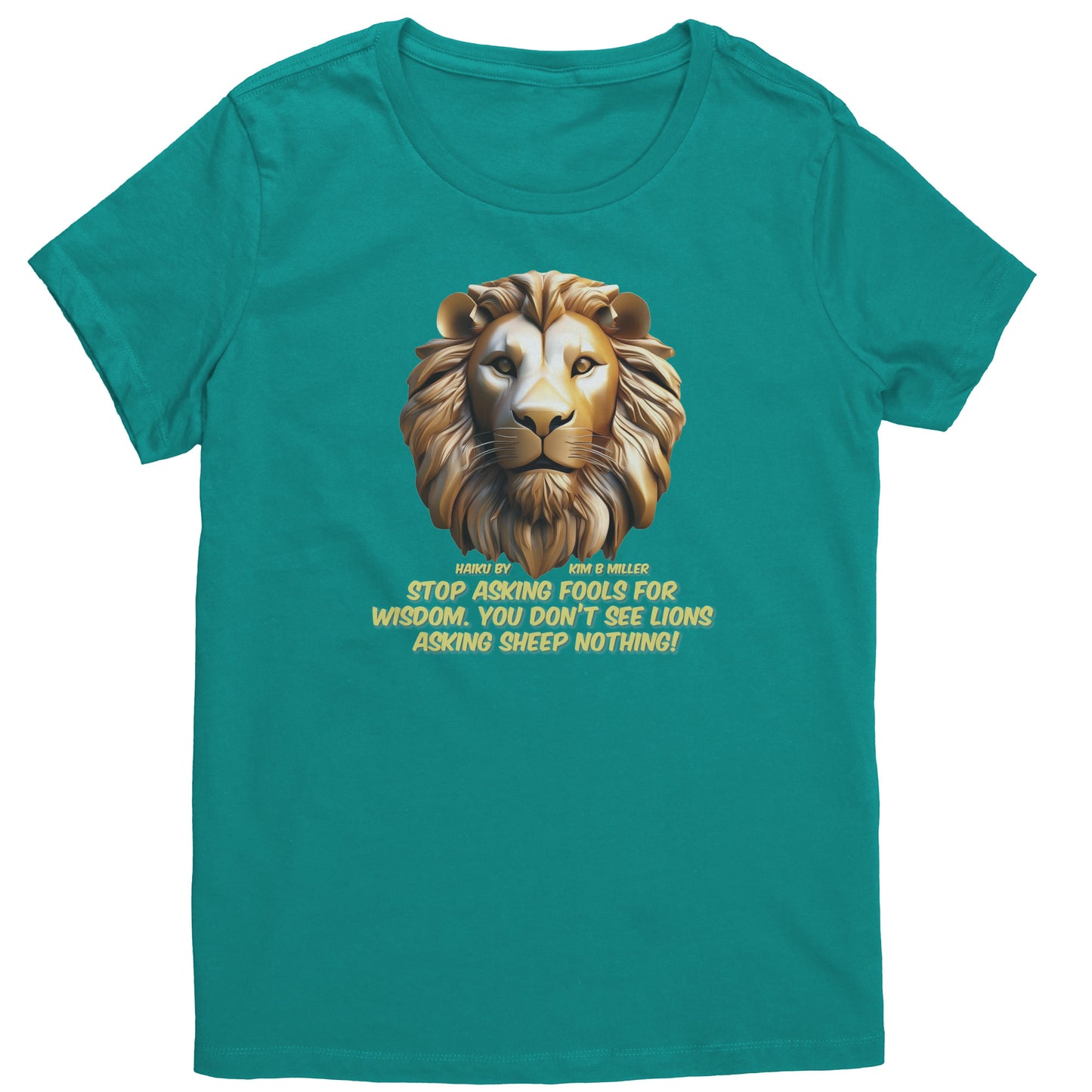 Haiku Fools/Wisdom Canvas Unisex CVC-A