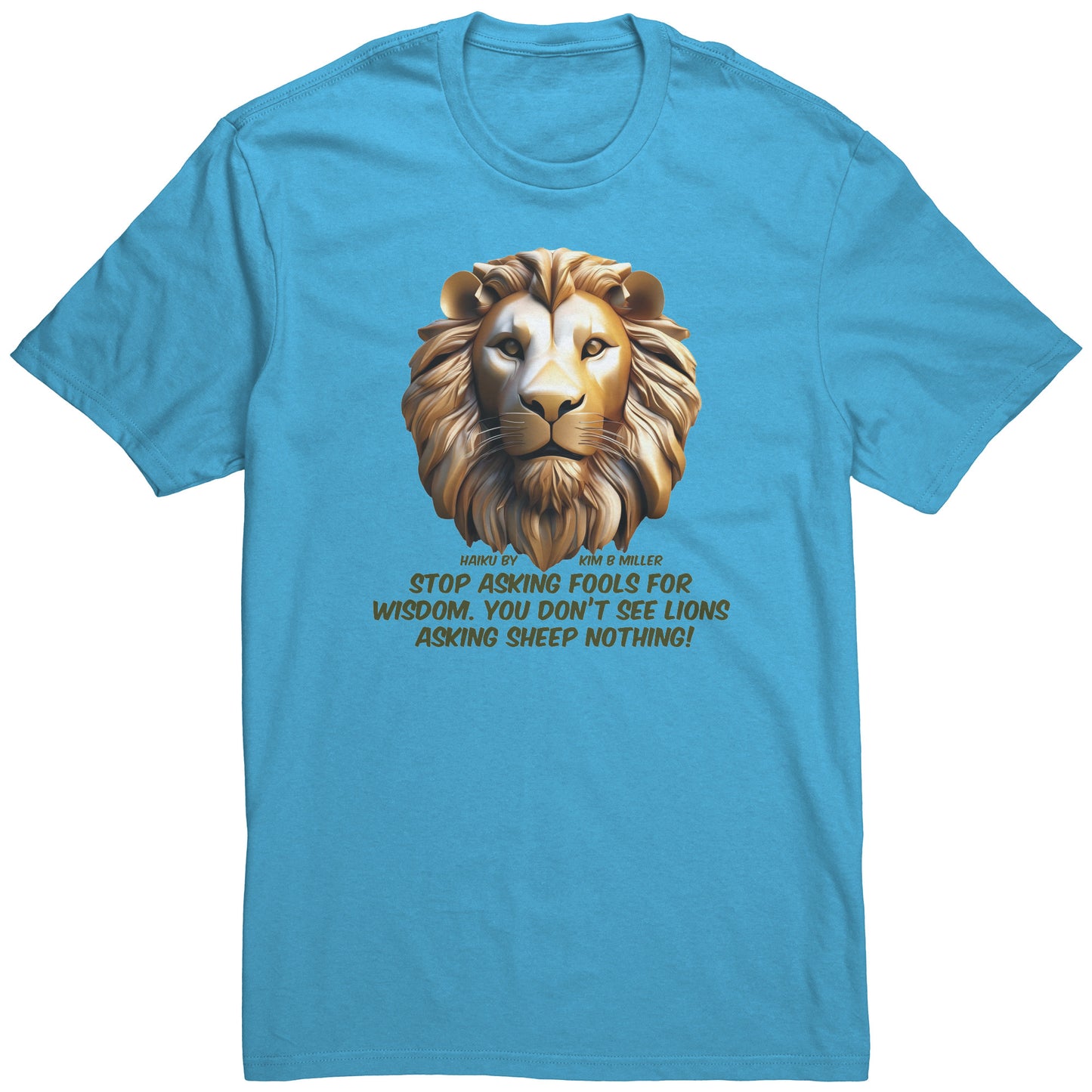 Haiku Fools/Wisdom District Men's Shirt-B