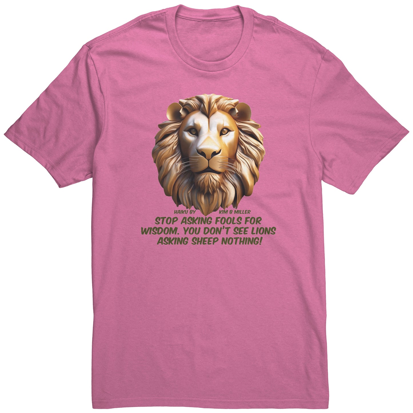 Haiku Fools/Wisdom District Men's Shirt-B