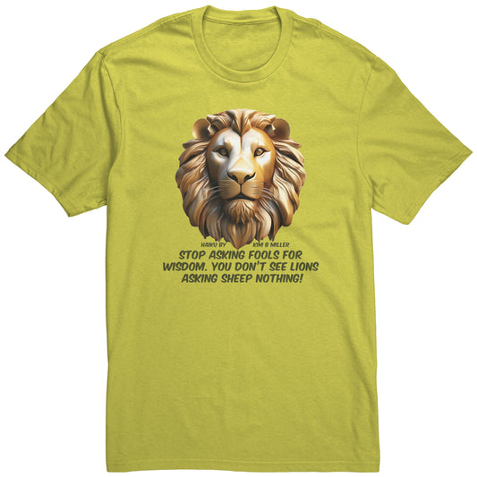 Haiku Fools/Wisdom District Men's Shirt-B