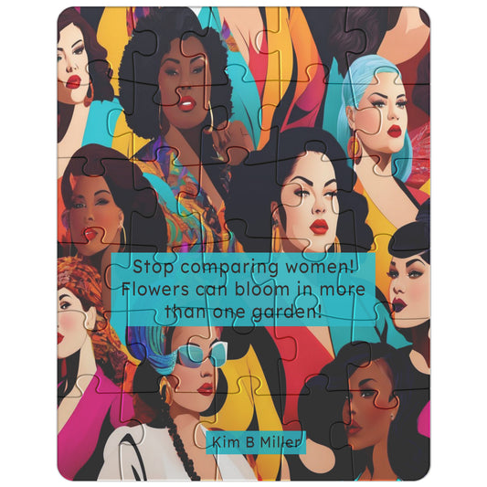 Women Flowers: Jigsaw Puzzle (30pc-500pc)