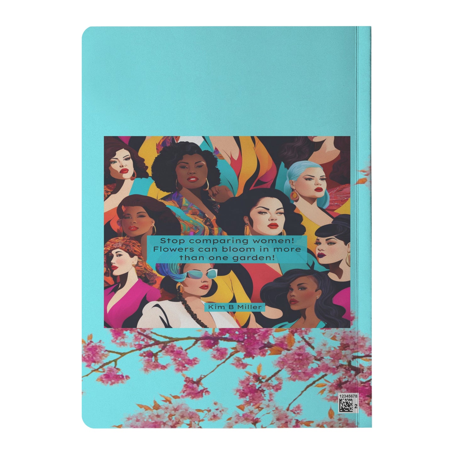 Women Flowers: Paperback Journal