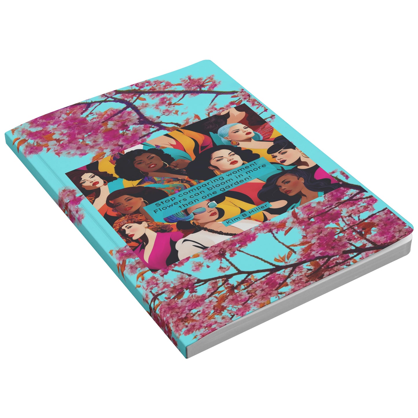 Women Flowers: Paperback Journal