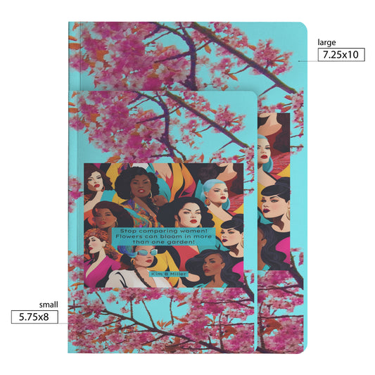 Women Flowers: Paperback Journal