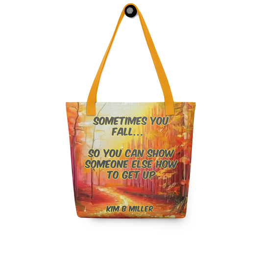 Get up Tote bag