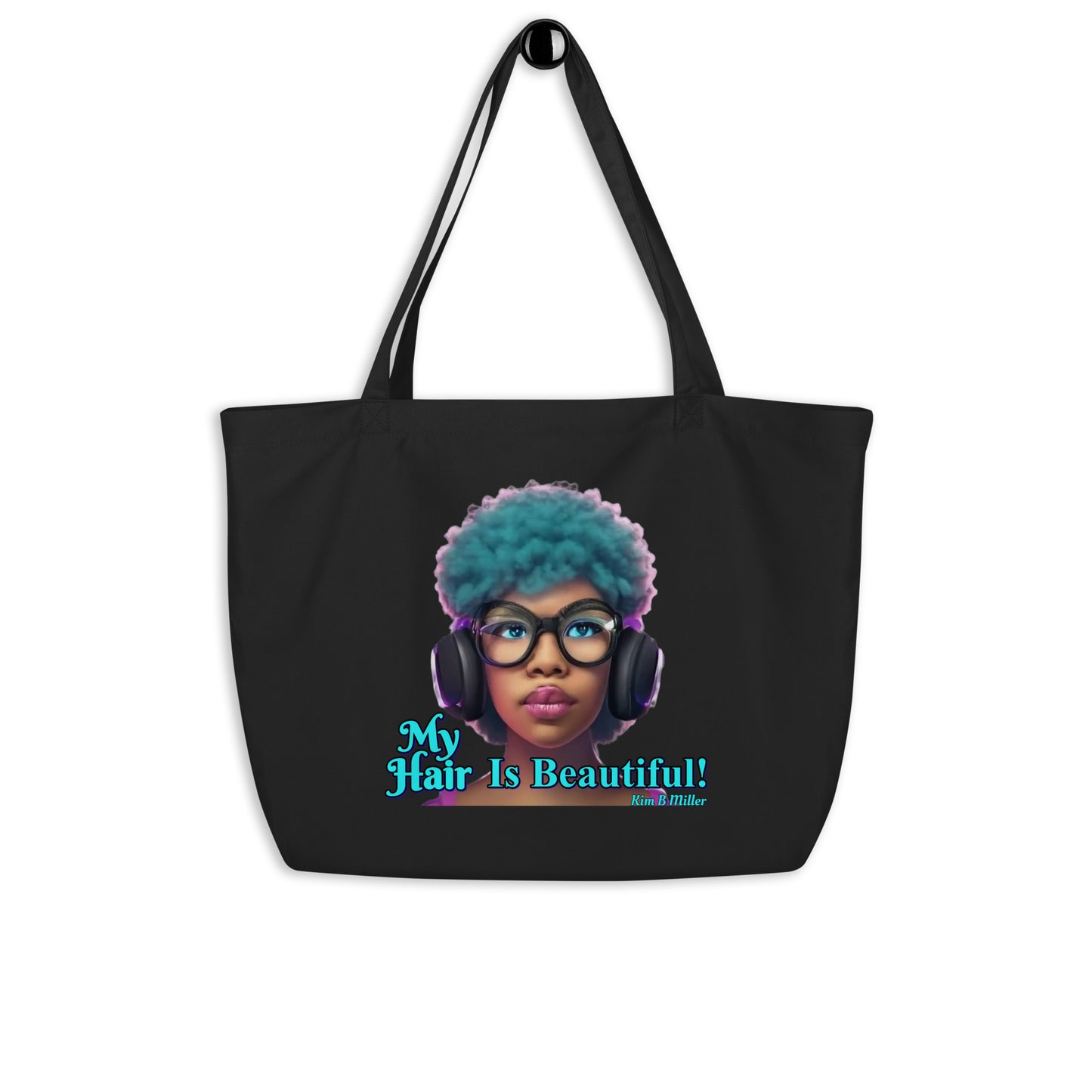 Large organic tote bag