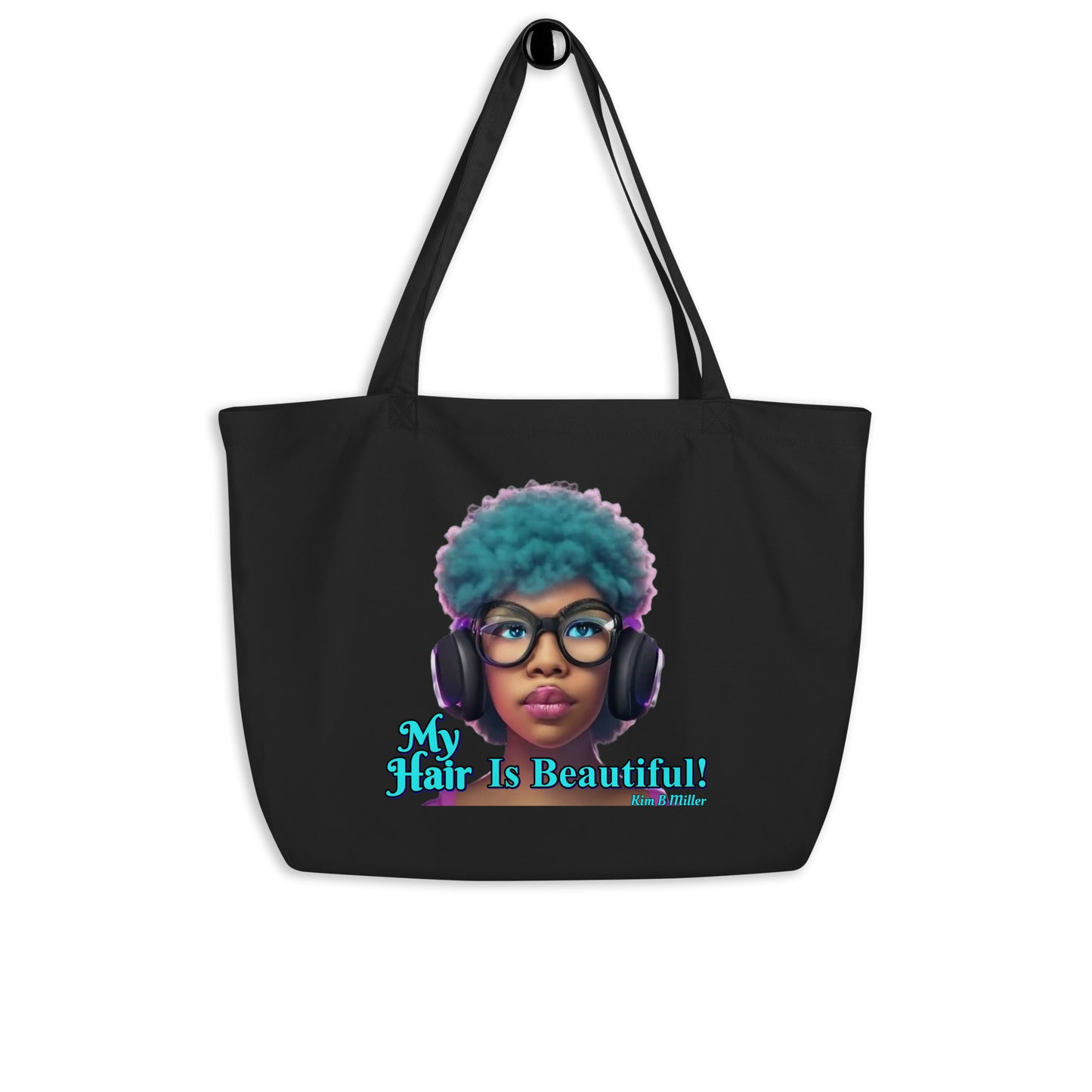 Large organic tote bag