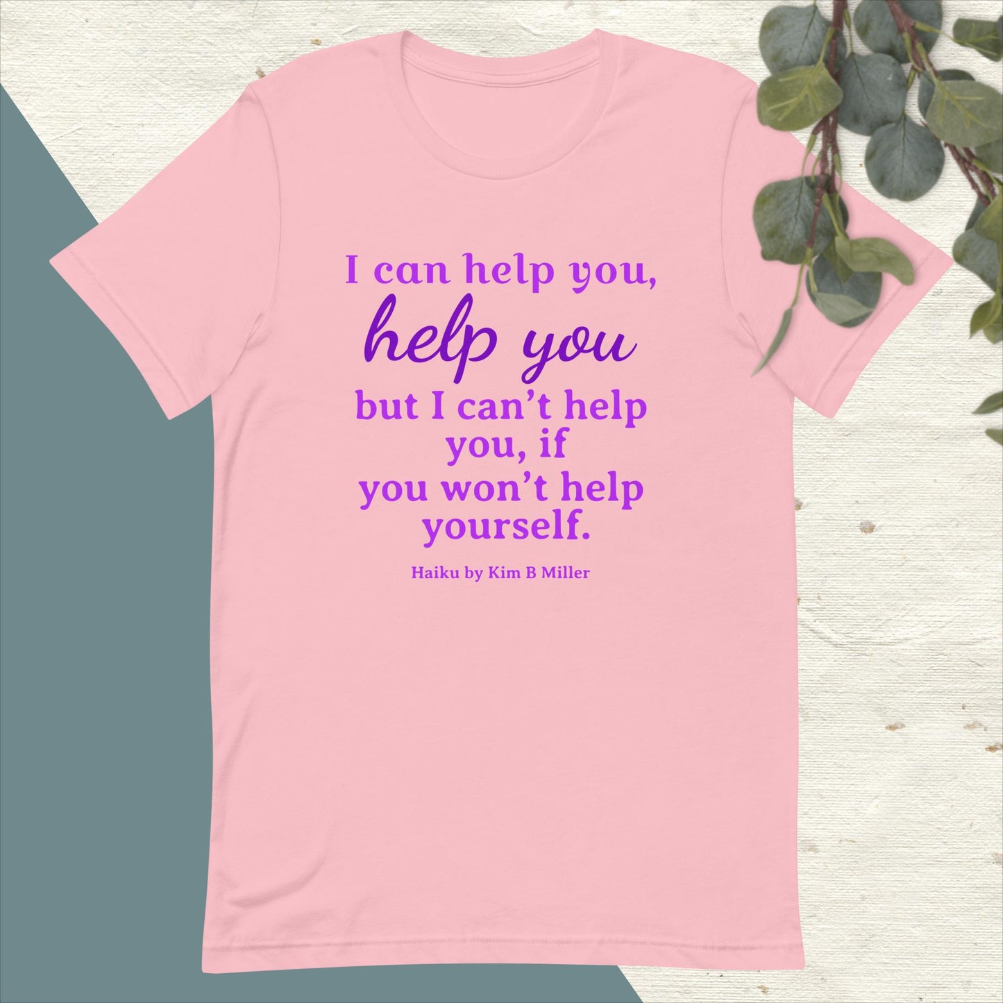 Help You Haiku: Unisex t-shirt