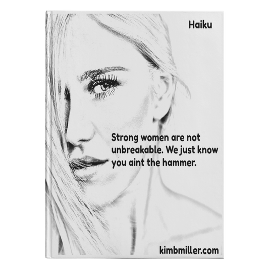 Journal - Hardcover Strong Women Eyes (Back Stars)