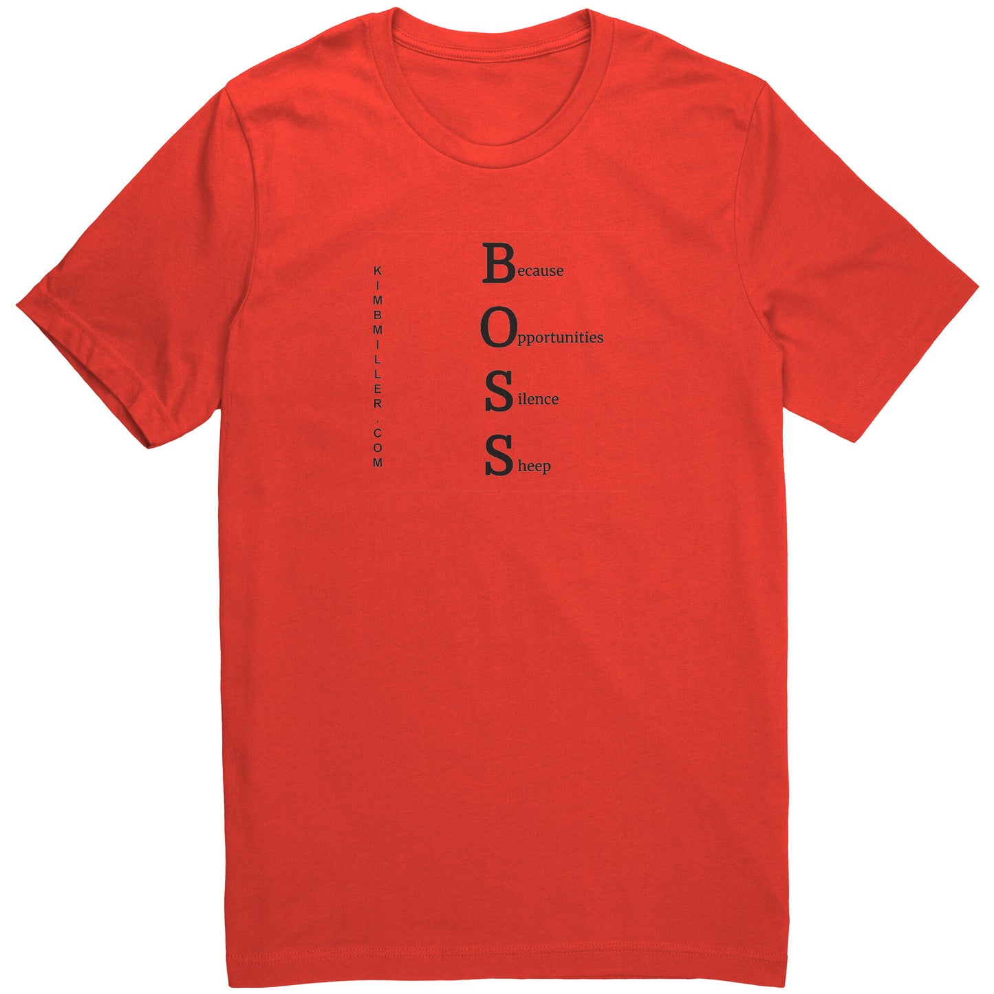 B.O.S.S. Canvas Unisex Shirt