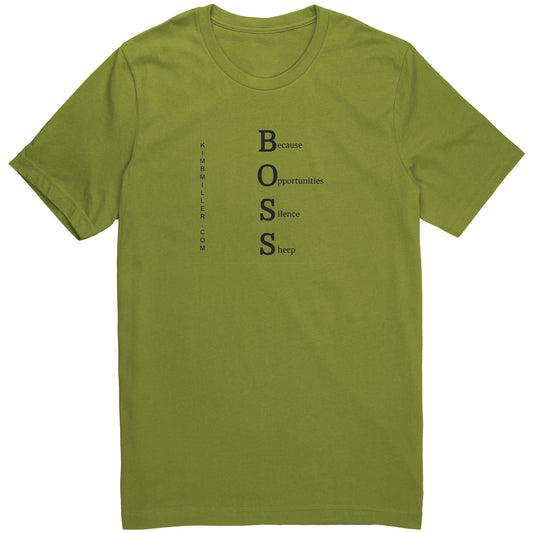 B.O.S.S. Canvas Unisex Shirt
