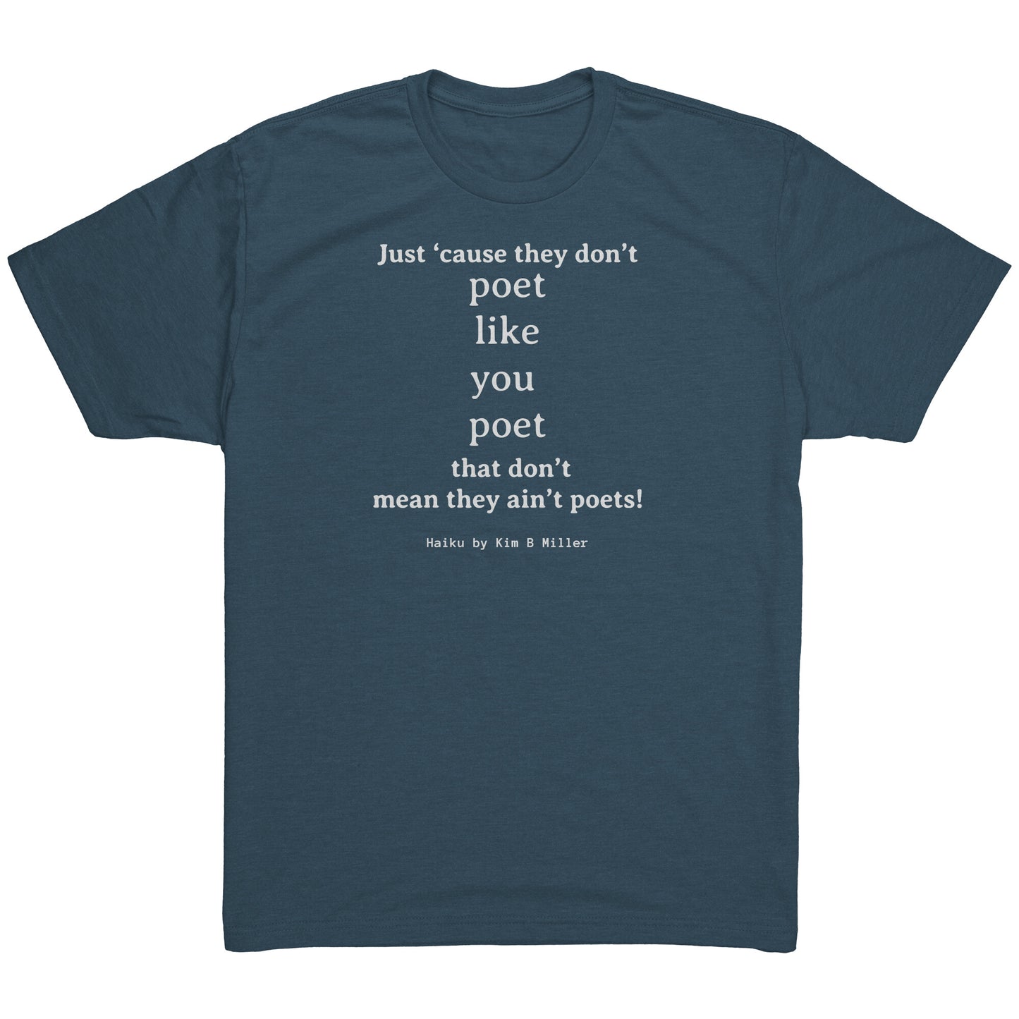 Poet- Next Level Mens Triblend Shirt