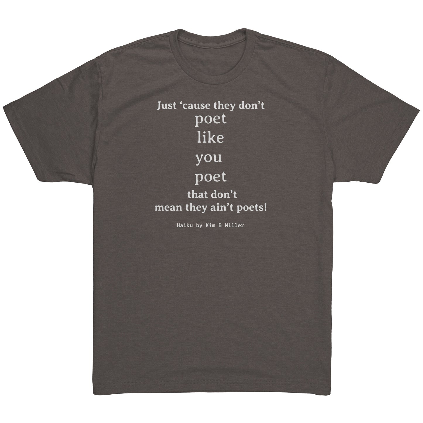 Poet- Next Level Mens Triblend Shirt