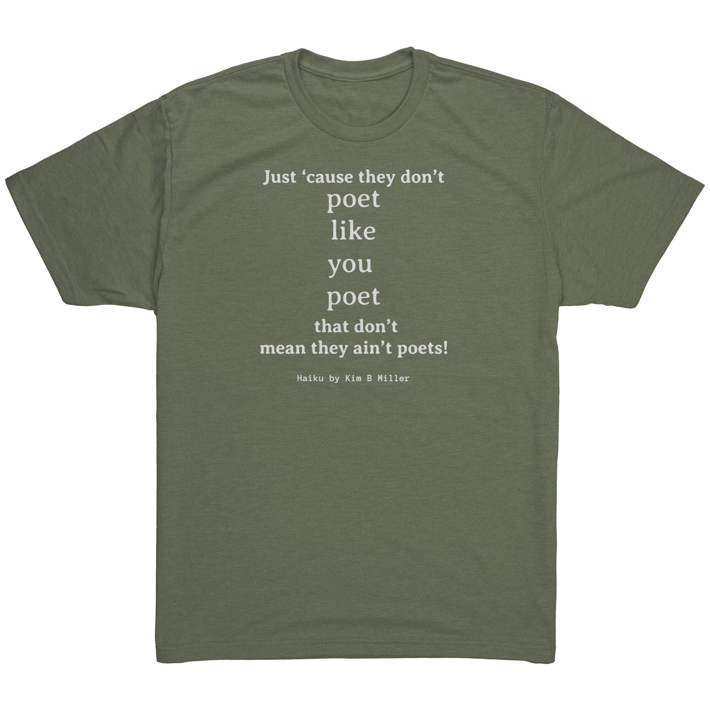 Poet- Next Level Mens Triblend Shirt