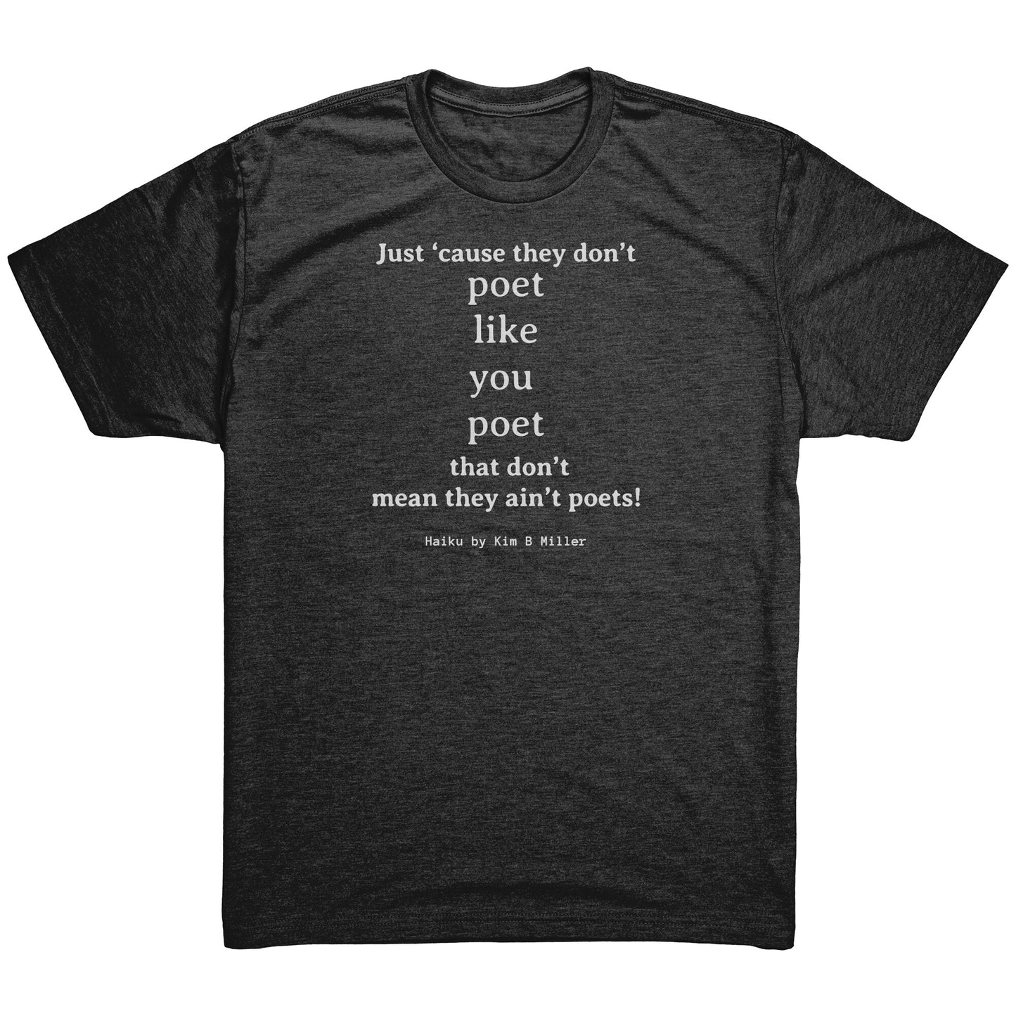 Poet- Next Level Mens Triblend Shirt