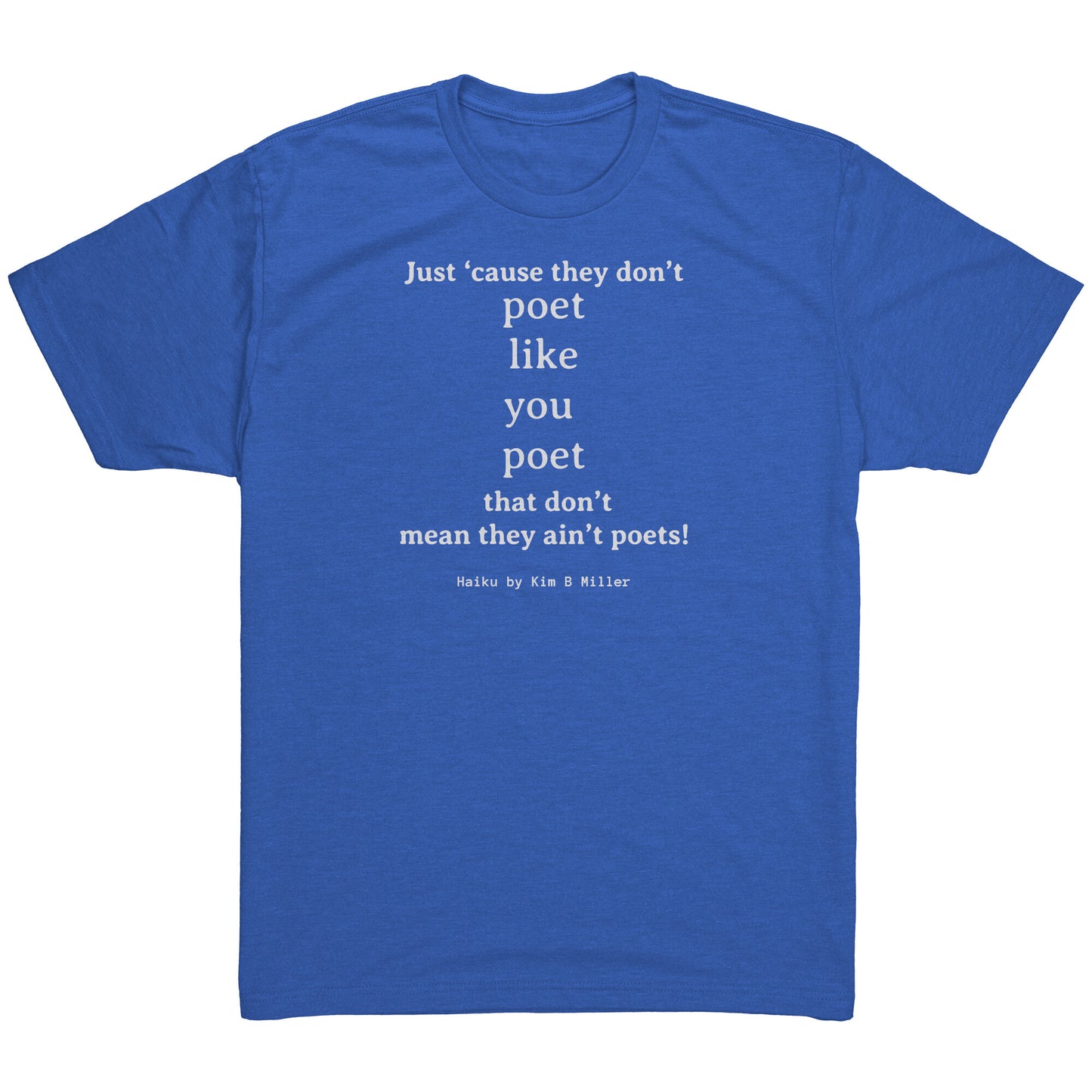 Poet- Next Level Mens Triblend Shirt