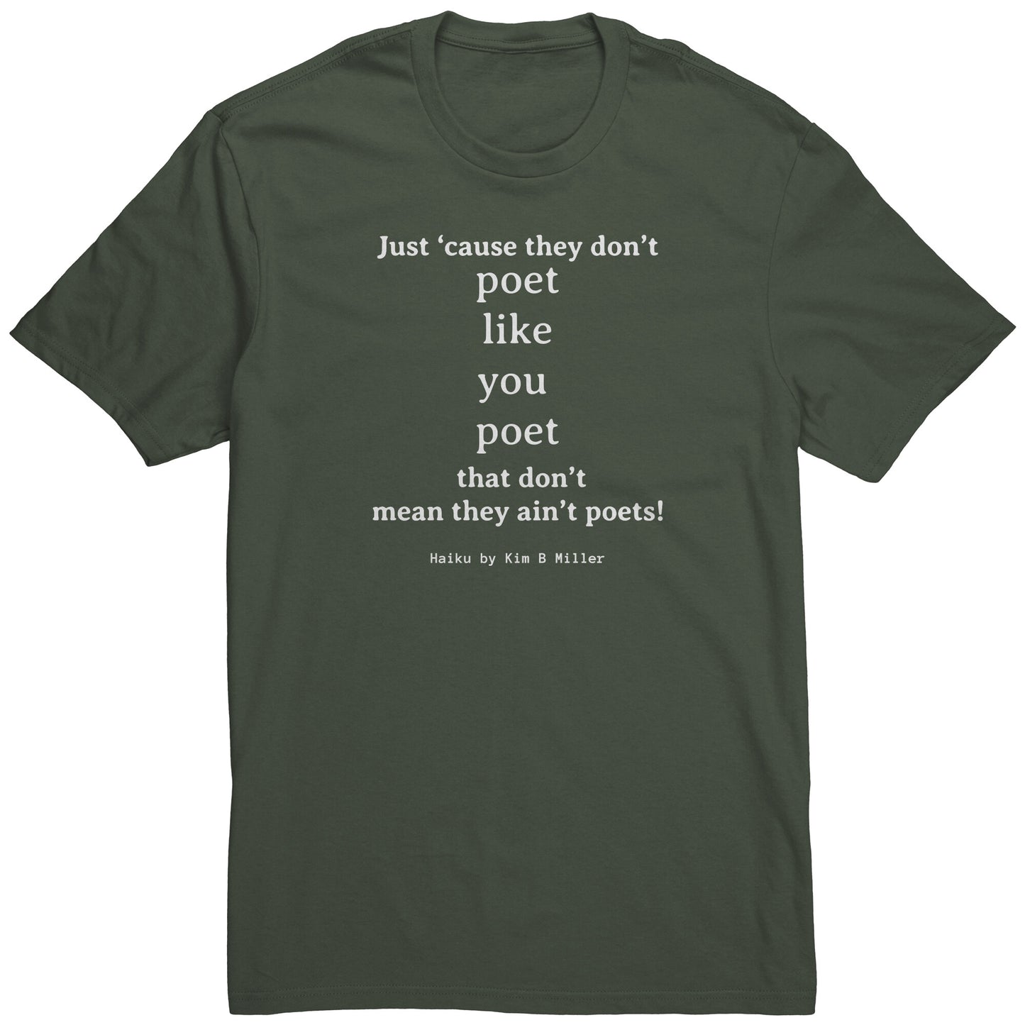 Poet: District Men's Shirt