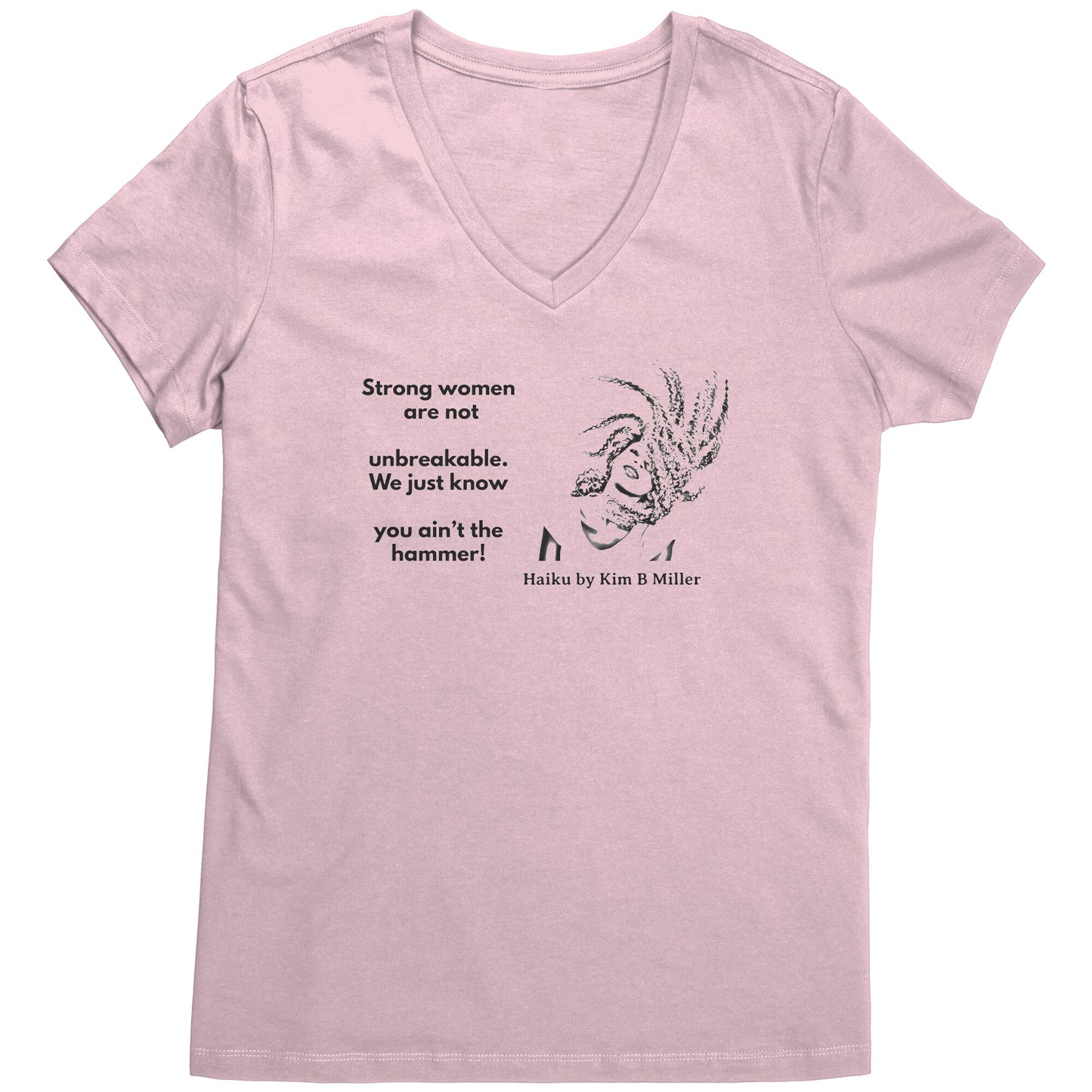 Strong Women Flip District Women's V-Neck