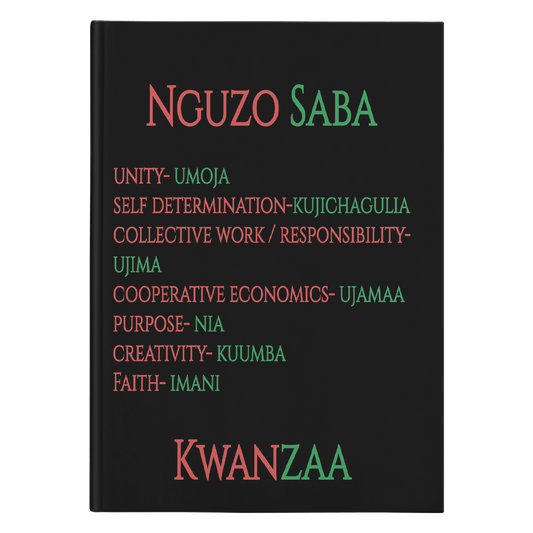 Journal - Hardcover: Nguzo Saba