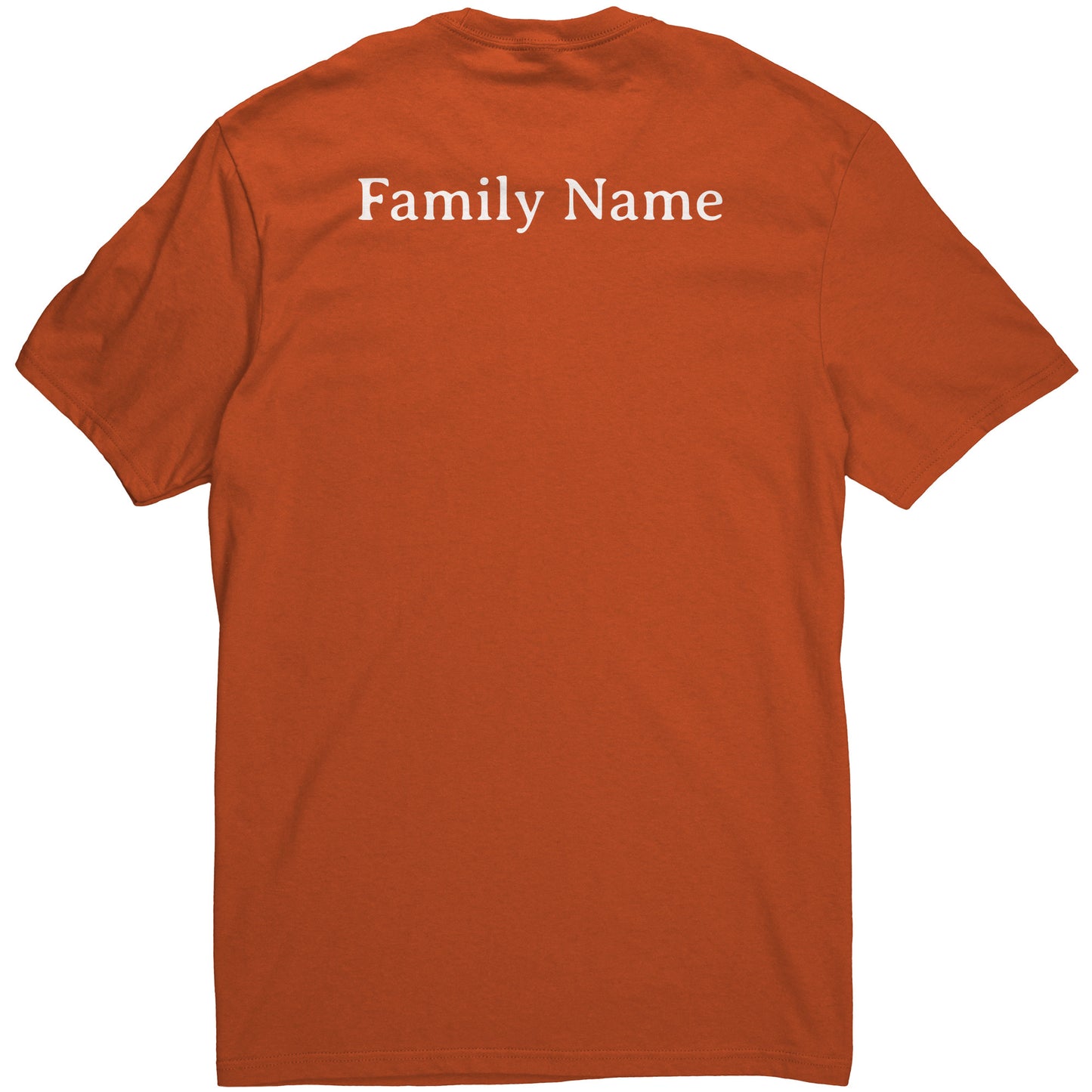 #1 Haiku Pronounce Family District Men's Shirt (Front & Back)
