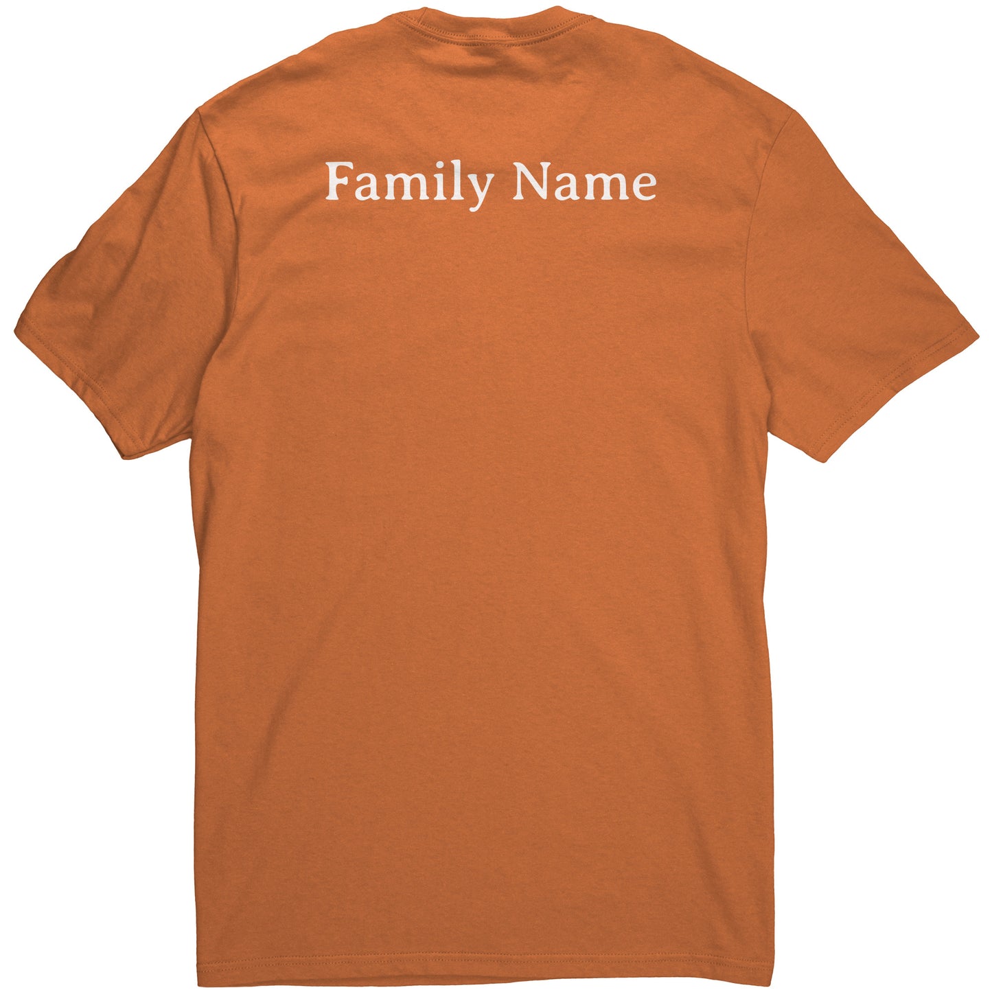 #1 Haiku Pronounce Family District Men's Shirt (Front & Back)