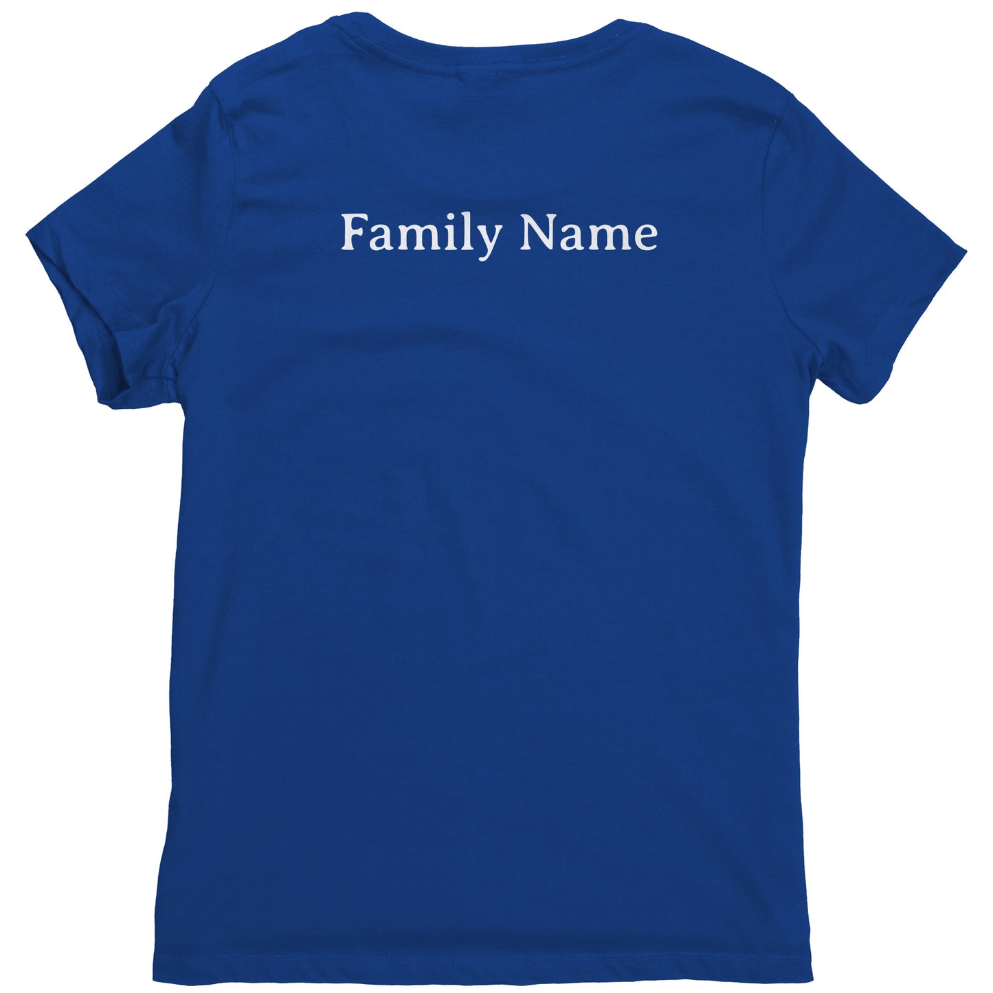 #3 Haiku Pronounce Family District Women's Shirt (Front & Back)