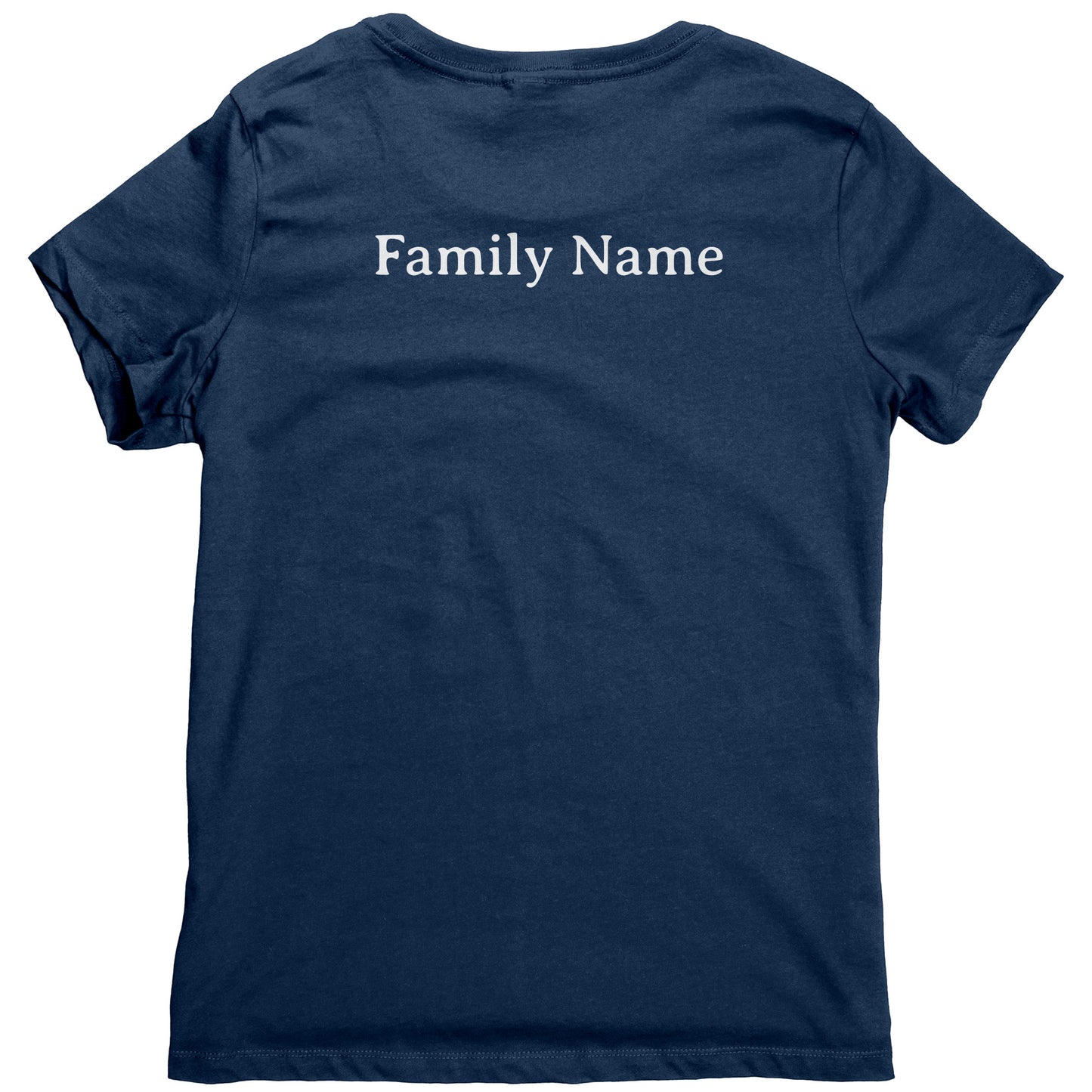 #3 Haiku Pronounce Family District Women's Shirt (Front & Back)