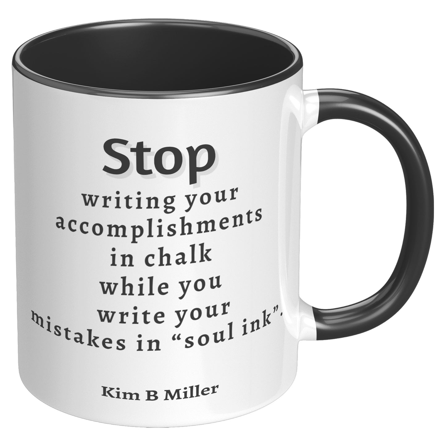 Accomplishments: Accent Mug