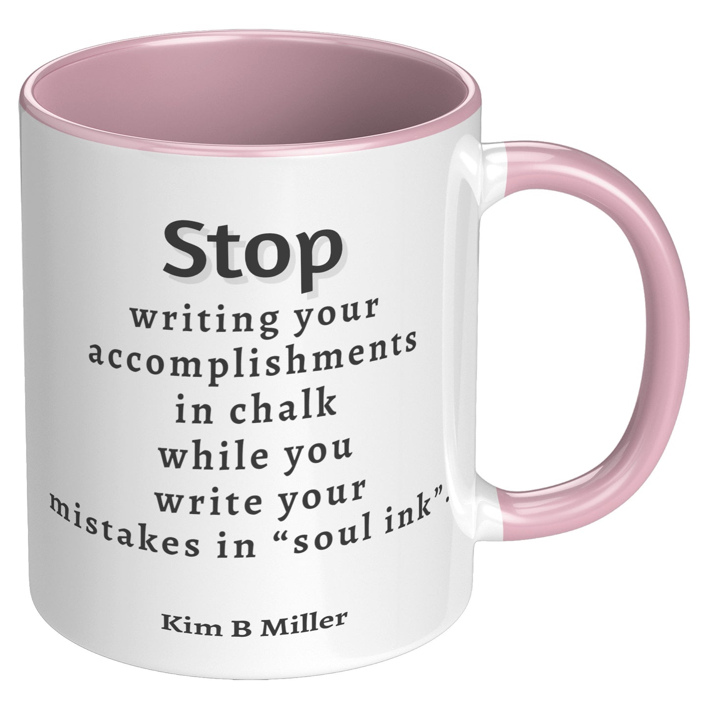 Accomplishments: Accent Mug