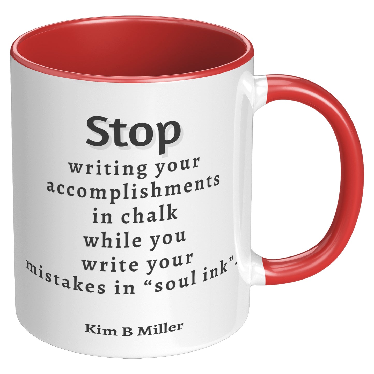 Accomplishments: Accent Mug