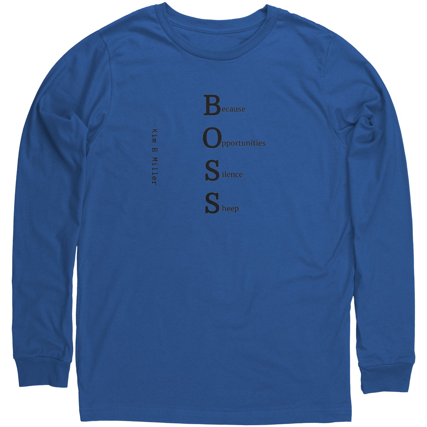 BOSS Canvas Unisex Long Sleeve Shirt