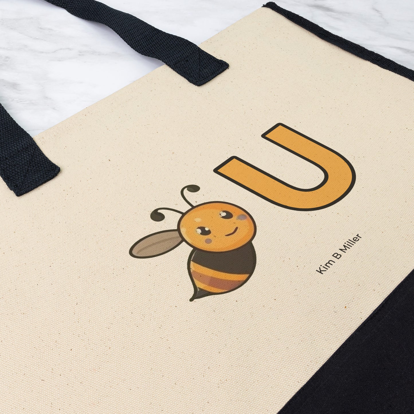 Bee "U" Premium Cotton Tote