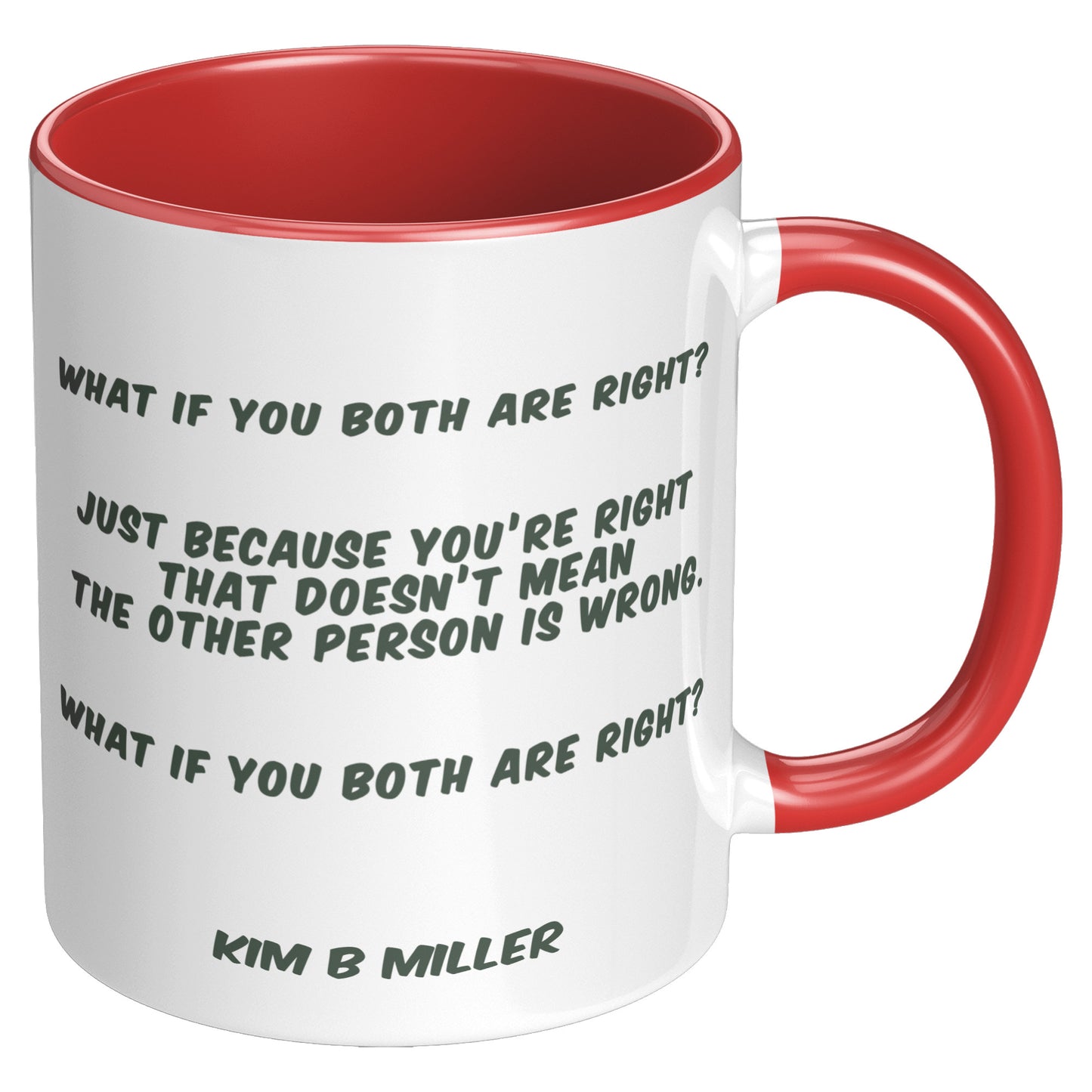 Both Right: Accent Mug