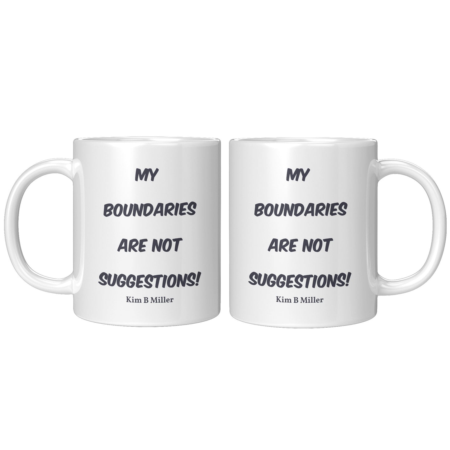 Boundaries Accent Mug