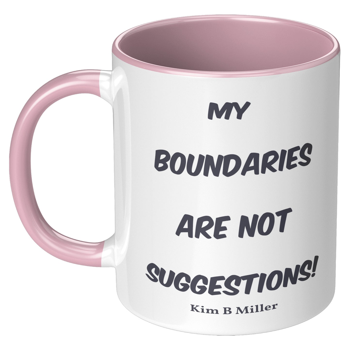 Boundaries Accent Mug