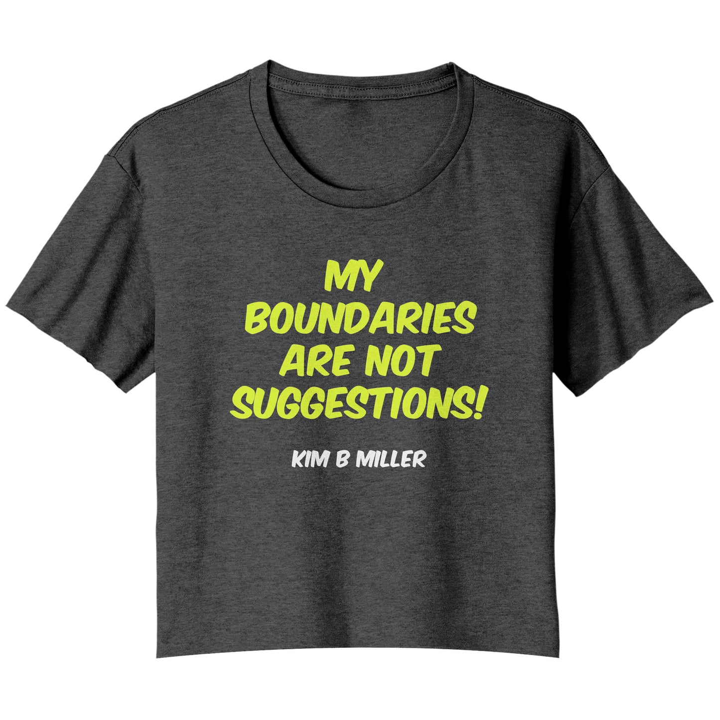 Boundaries Bella Ladies Flowy Crop T-Shirt