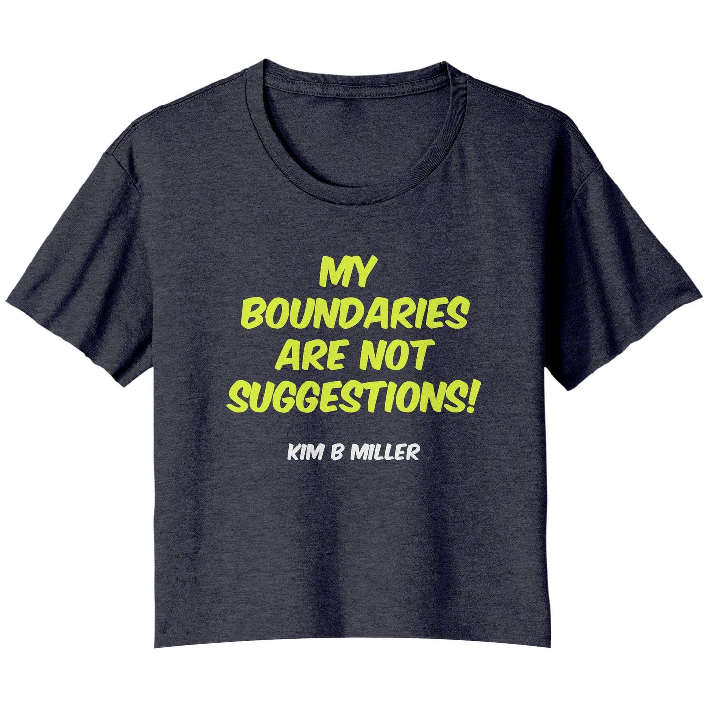 Boundaries Bella Ladies Flowy Crop T-Shirt