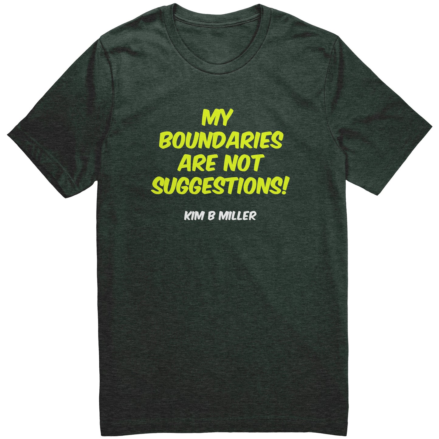 Boundaries Canvas Unisex CVC