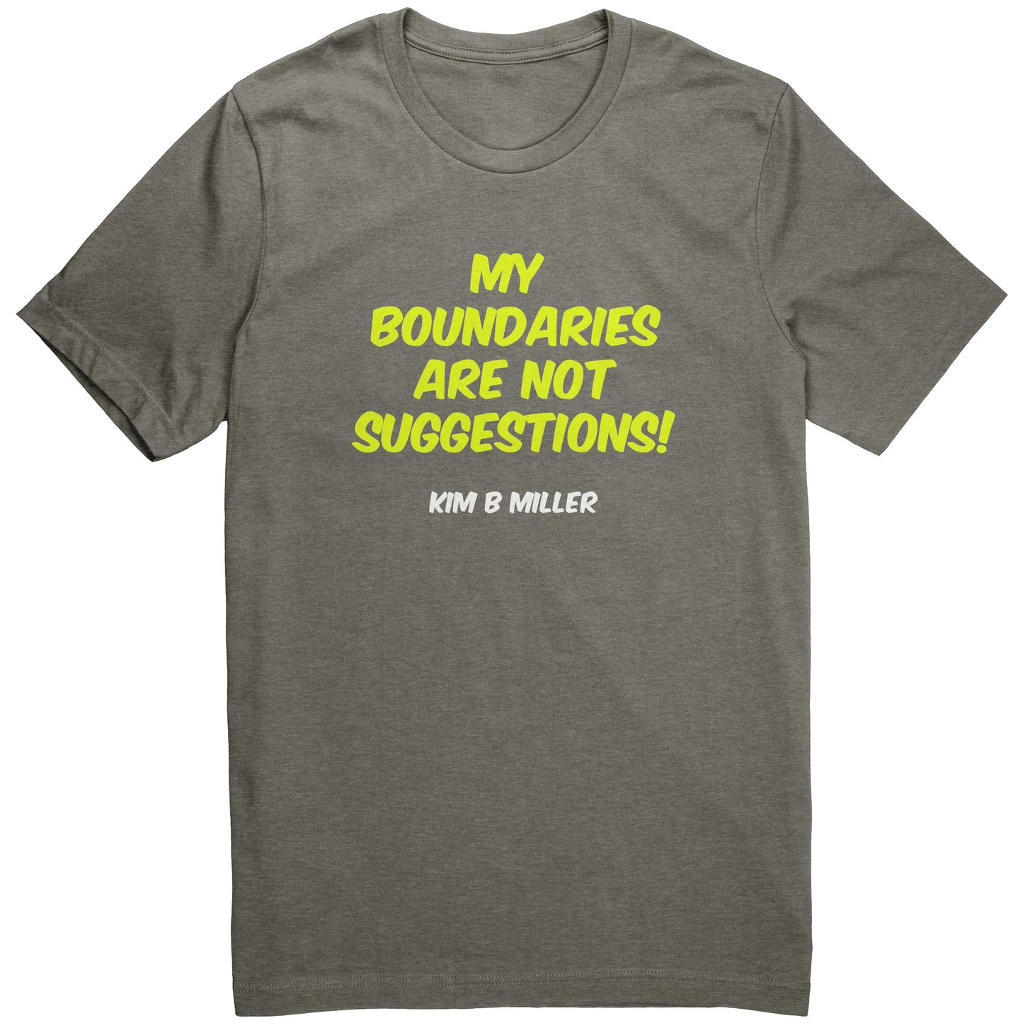 Boundaries Canvas Unisex CVC