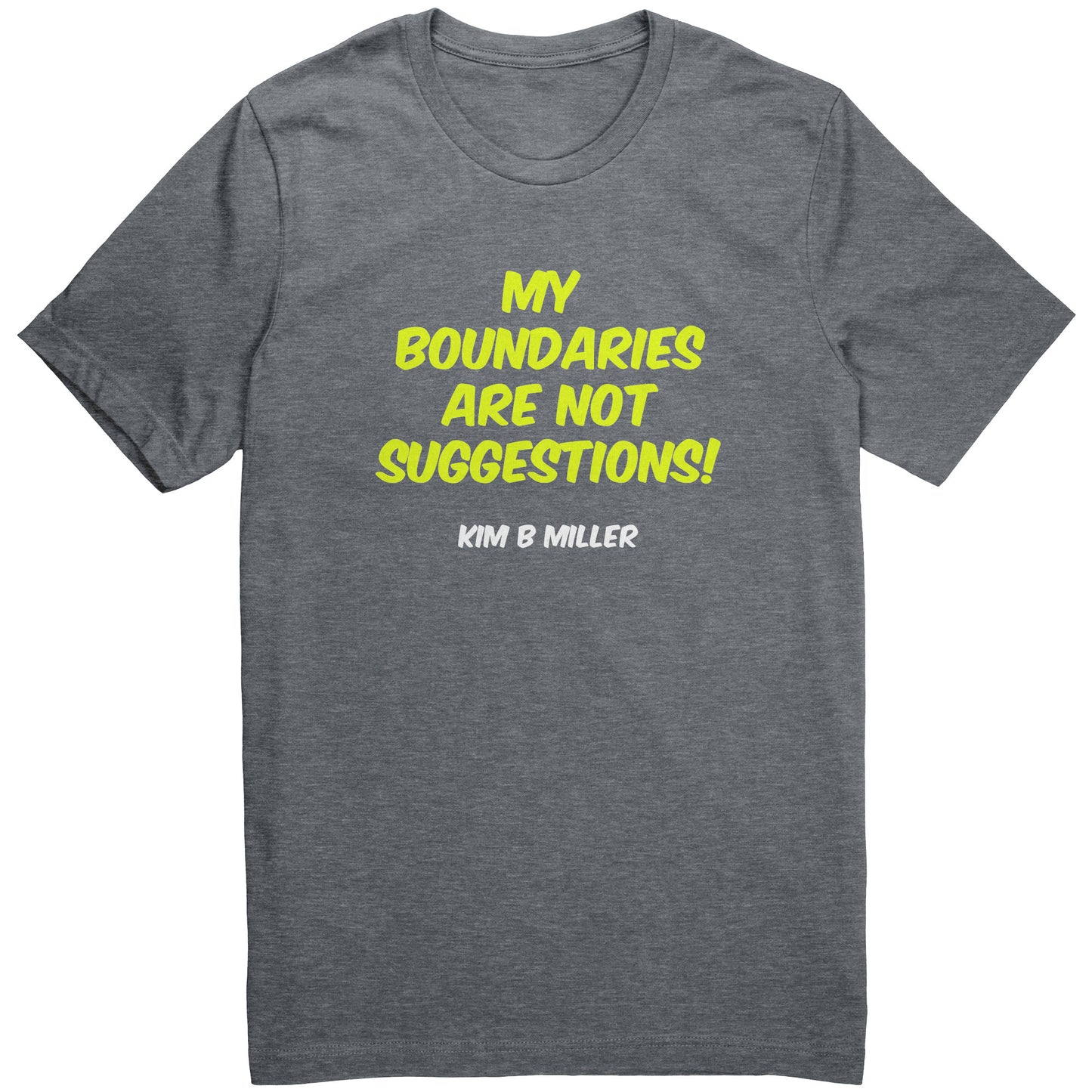 Boundaries Canvas Unisex CVC