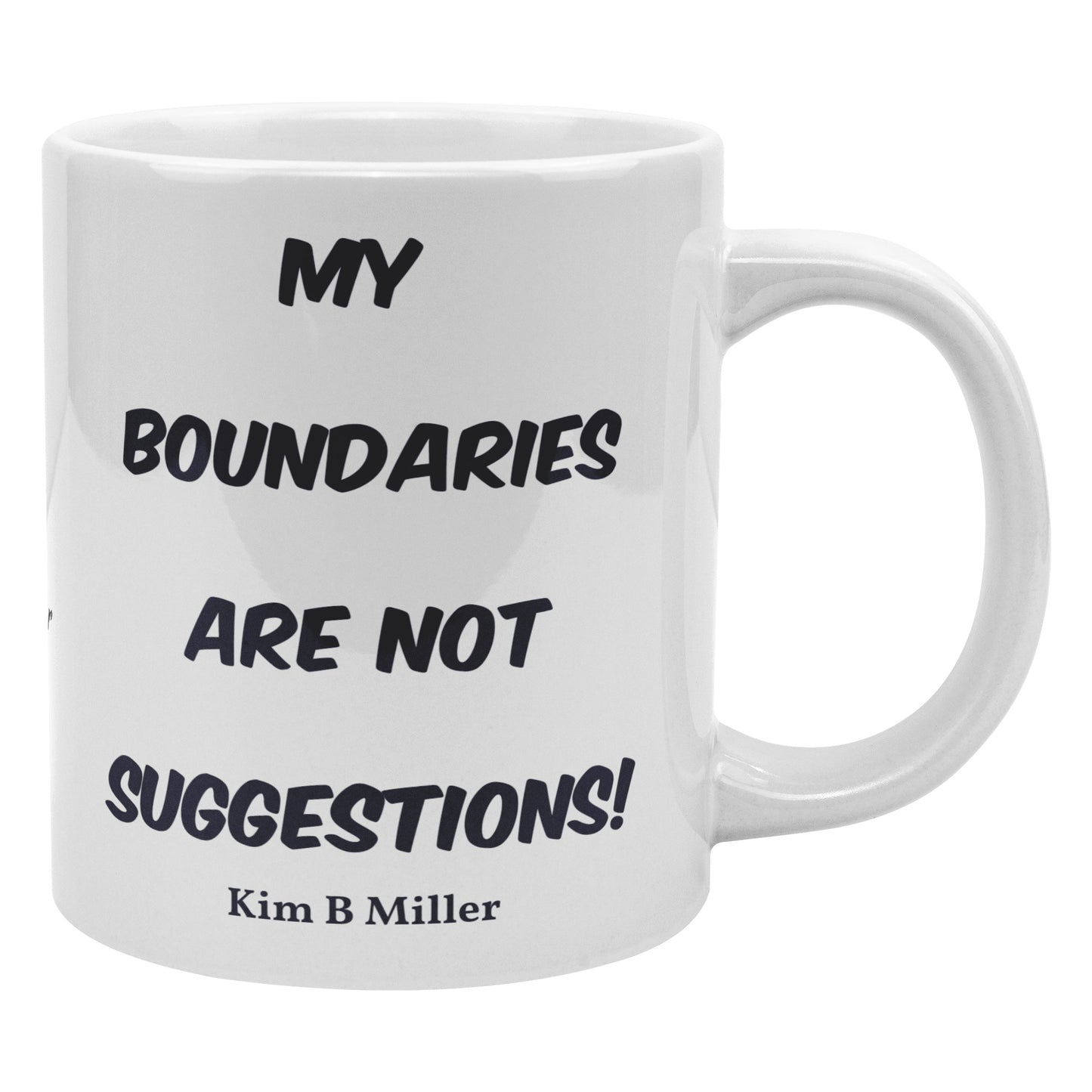 Boundaries:  Big 20 oz Mug