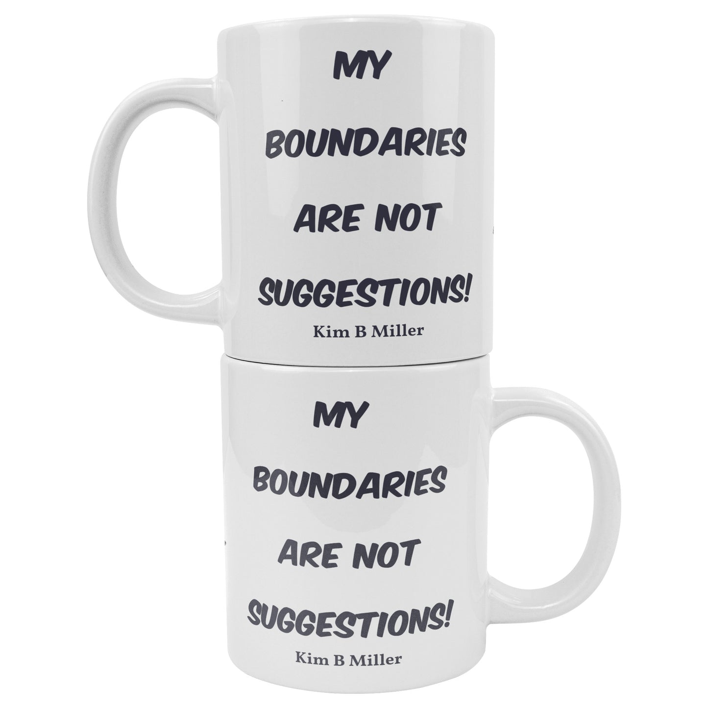 Boundaries:  Big 20 oz Mug